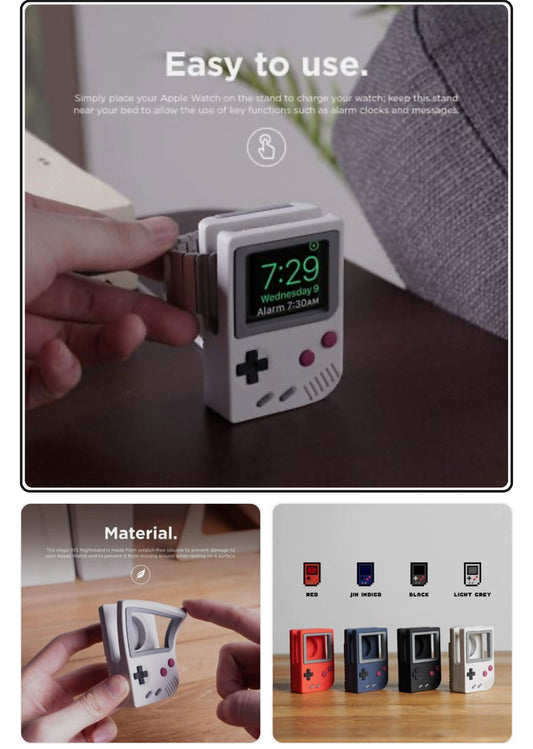Silicone Charging Stand for Apple Watch