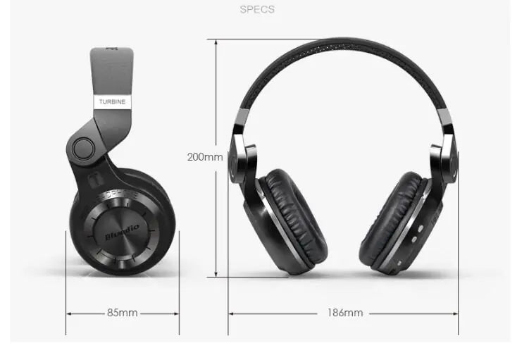 Bluetooth Over-Ear Headphones T2S with Stereo Sound