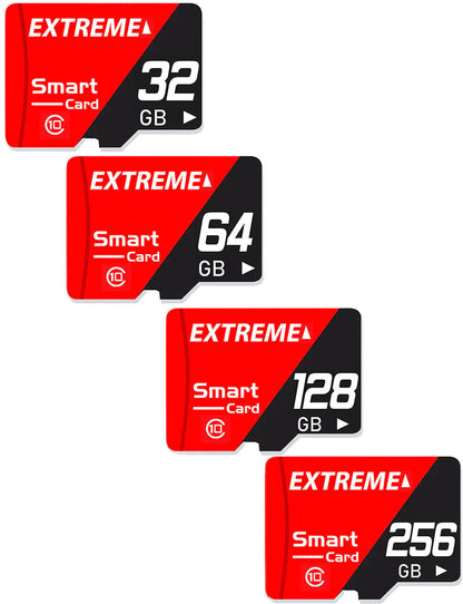 High Speed Memory for Micro SD Card 32GB | 64GB | 128GB | 256GB