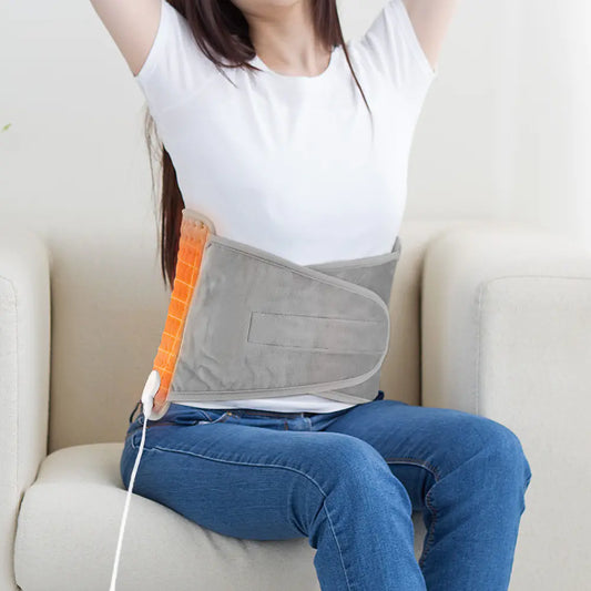 Waist Heating Pad with Adjustable Straps